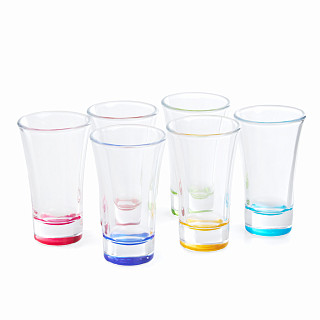 Stiklinių stiklinių rinkinys 65ml / 6vnt (stiklas)