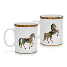 Krūžu komplekts ZIRGS 2 gab.(porcelāns)