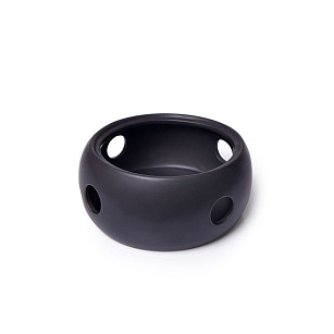 Teapot warmer 16x7 cm, MATT BLACK (ceramic)