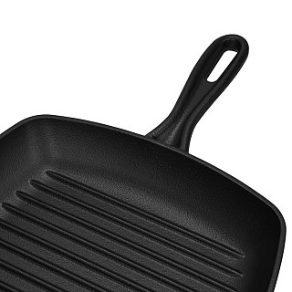 Grill pan 27x4.6 cm (cast iron)