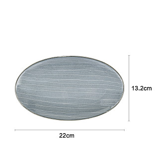 Oval plate JOLI 22x13,2 cm (ceramic)