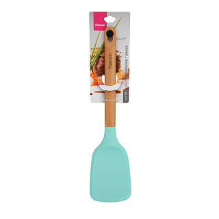 Silicone spatula 35.5 cm with wooden handle Essential