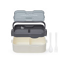 Ланч-бокс 1000 мл / 21 см (пластик)