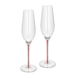 Šampanieša glāžu komplekts, 220 ml (stikls)