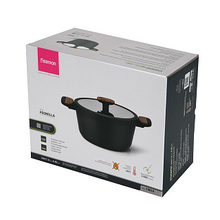 Кастрюля индукционная 24 см / 4,4 л Feorella