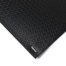 Placemat 43x30 cm, color BLACK (PVC + PU) (0692)