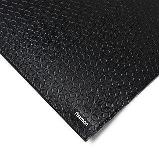 Placemat 43x30 cm, color BLACK (PVC + PU) (0692)