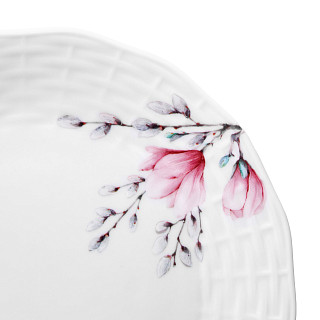 Set of 2 plates MAGNOLIA 20 cm (new bone china)