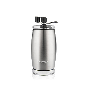 Manual coffee grinder 16 cm (ABS body with stainless steel shell, ceramic grinder)