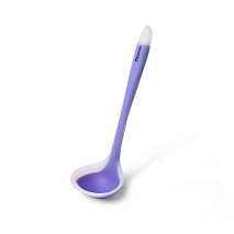 Soup ladle AQUARELLE 28 cm (silicone) (16 pcs per PVC tube)
