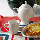 Mug ALEKSA 380 ml color white (porcelain)