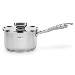 Kausiņš PREMIUM ONE 16x9 cm / 1,6 L ar stikla vāku (ner. tēr.)