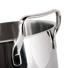 Кастрюля из нержавеющей стали индукционная 3,45 л / 20 см Fabia