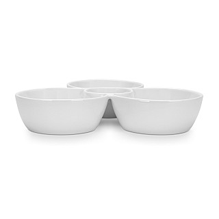 Dalīts šķīvis 25,7x23,8x5 cm (porcelāns)