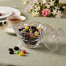 Candy jar 12x11.5 cm / 270 ml with lid (glass)