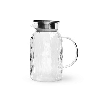 1,5 l vandens ąsotis (karščiui atsparus stiklas), art. 6587
