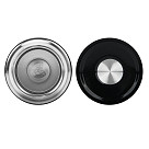 Double wall vacuum travel mug 450 ml Black color (stainless steel), art. 9625