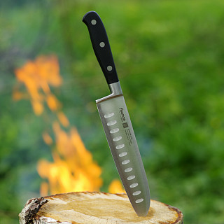 7" Santoku knife KITAKAMI (X50CrMoV15 steel)