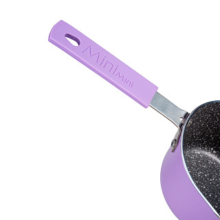 Sauce pan MINI CHEF 12x7 cm / 0,7 LTR (aluminium with non-stick coating)