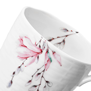 2 krūžu komplekts MAGNOLIA 360 ml (porcelāns)