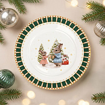 Šķīvis MIRACLE 20,4 cm (jaunais kaula porcelāns)