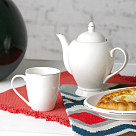 Tējkanna ALEKSA 1100 ml (porcelāns)