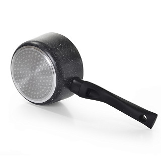 Sauce pan without lid FIORE 14x7.5 cm / 1.0 LTR with induction bottom (aluminium with non-stick coating)
