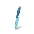 Utility knife with sheath 10 cm (stainless steel) (48 pcs in displaybox)