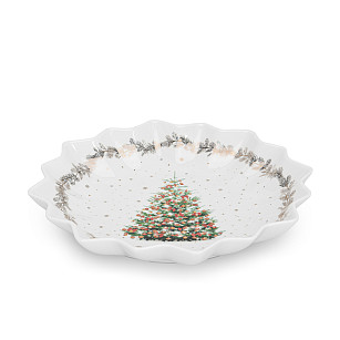 Servēšanas trauks 24 cm Christmas (porcelāns)