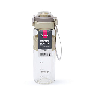 Ūdens pudele 750 ml (plastmasa)