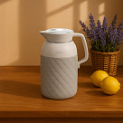 Termo puodelis 1000 ml, pilkas spalvos