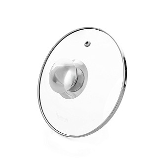 Saucepan FELINA 14x8,5 cm / 1,1 l with glass lid (stainless steel)