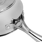 Sauce pan ABSOLUTE PRO 16x7,5 cm / 1,5 LTR with lid (stainless steel)