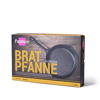 Frying pan 25x4.6 cm (cast iron)