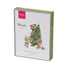 Christmas tree shape plate MIRACLE 21.5 cm (new bone china), art. 16019