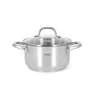 Cookware set FLORY 6 pr. with glass lids