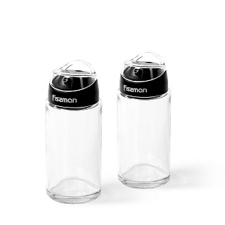 Buteliukų rinkinys aliejui ir actui 2x170 ml (stiklinis)