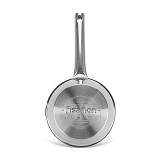 Sauce pan LEDA 14x8.5 cm / 1,2 LTR without lid (stainless steel)