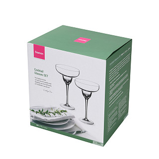 Set of cocktail glasses 350 ml x 2 pcs. (glass)