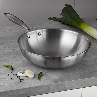 WOK panna AETERNUM 28х8 cm (ner. tēr.)