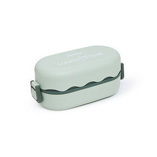 Pusdienu kaste divstāvu 19x9x8,7 cm / 800 ml, zaļa Pusdienu kaste divstāvu 19x9x8,7 cm / 800 ml, zaļa
