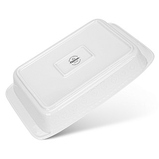 Taisnstūrveida cepamtrauks Parmigiano 31x18,2x5,4 cm / 1,5L (porcelāns)