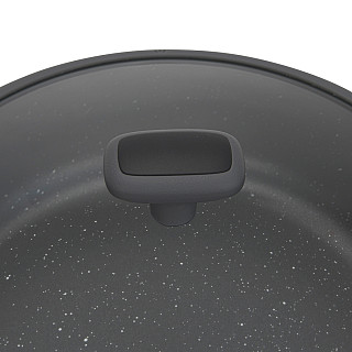 Sautējamā panna Titanium PRO 28x8 cm / 4.3 l ar stikla vāku