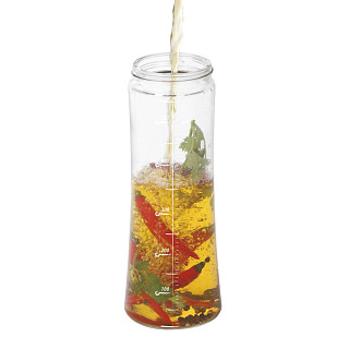 Pudele eļļai un garšvielām 570 ml (stikls)