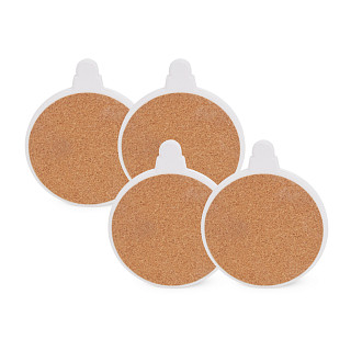 Set of 4 hot pot stands 10 cm, art. 0160