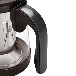 Tējkanna 950 ml ar tērauda filtru (stikls) Tējkanna 950 ml ar tērauda filtru (stikls)