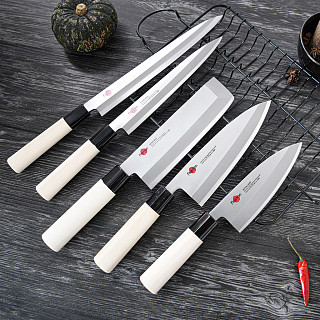 Deba peilis Kensei Hanzo 18cm (plienas)