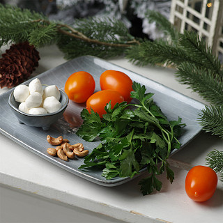 Square plate JOLI 26.5 cm (ceramic)