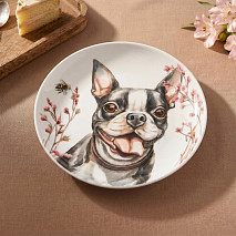Šķīvis DOGS 14,5 cm (jaunais kaula porcelāns)
