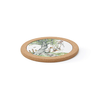 Karstumizturīgs paliktnis 20 cm (dolomīts), art. 0165 Karstumizturīgs paliktnis 20 cm (dolomīts), art. 0165